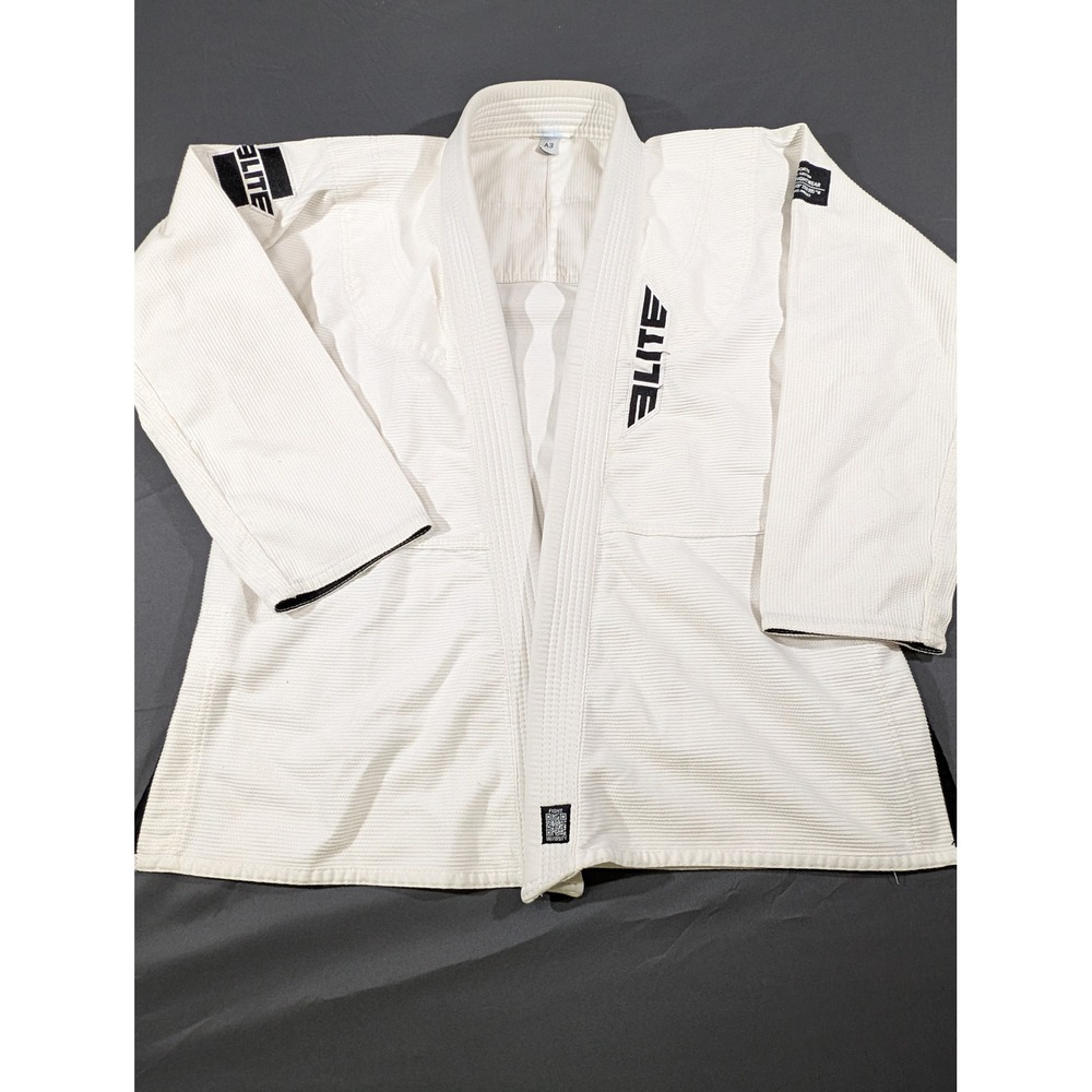 Elite Sports White BJJ Gi Jacket Technical Fightwear Martial Arts Kimono A3
